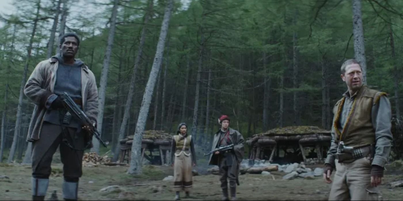 Rebel insurgents in the Andor trailer