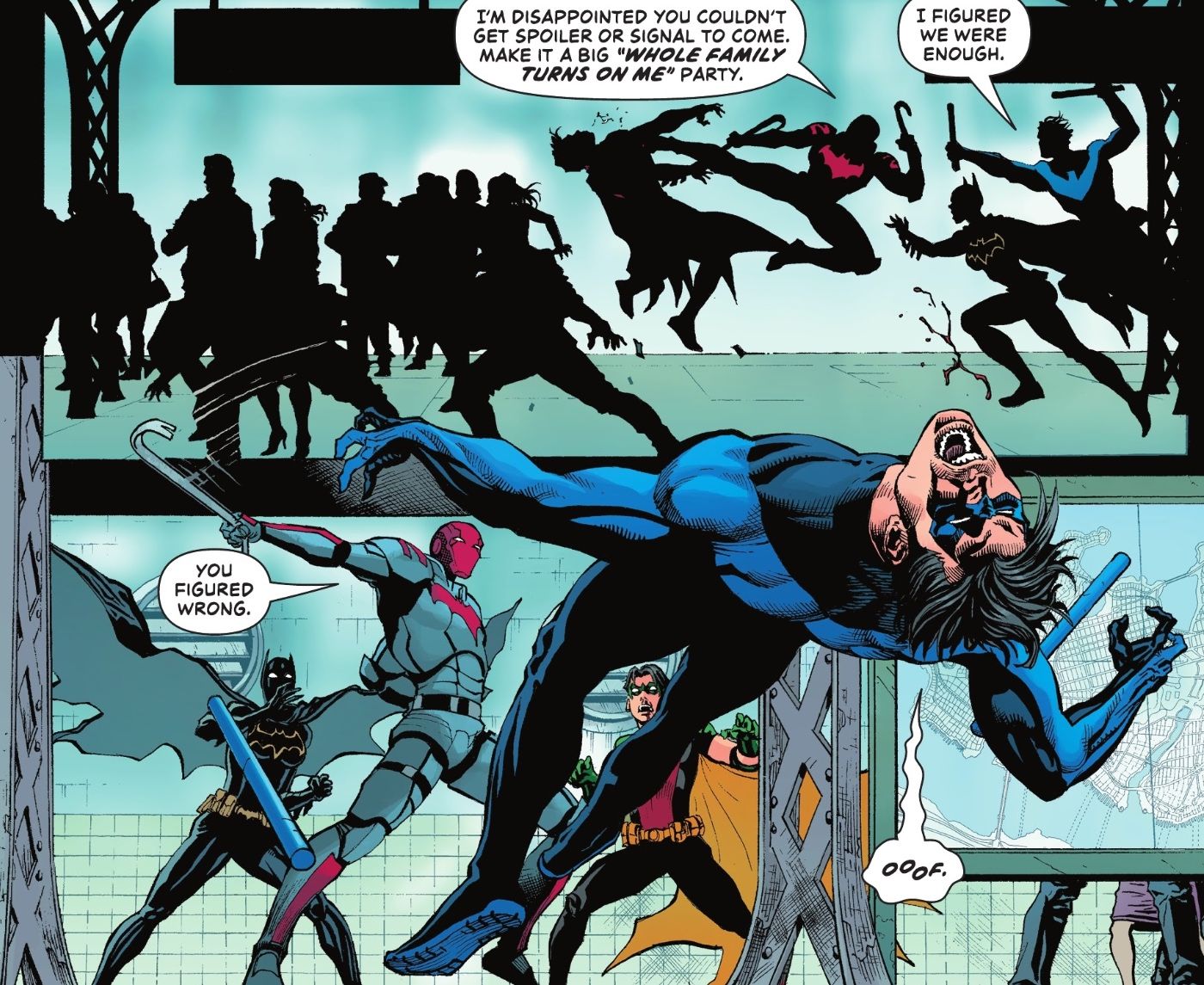 Red-Hood-Fights-Bat-Family-In-Task-Force-Z