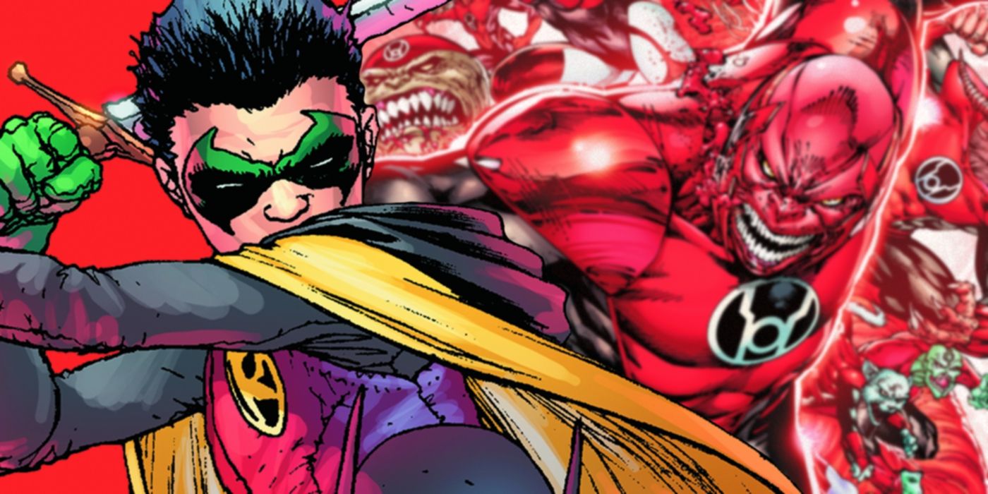 Red Lantern Robin Damian DC Comics