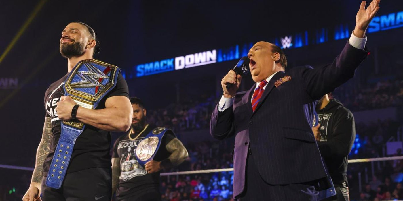 Roman Reigns Paul Heyman WWE