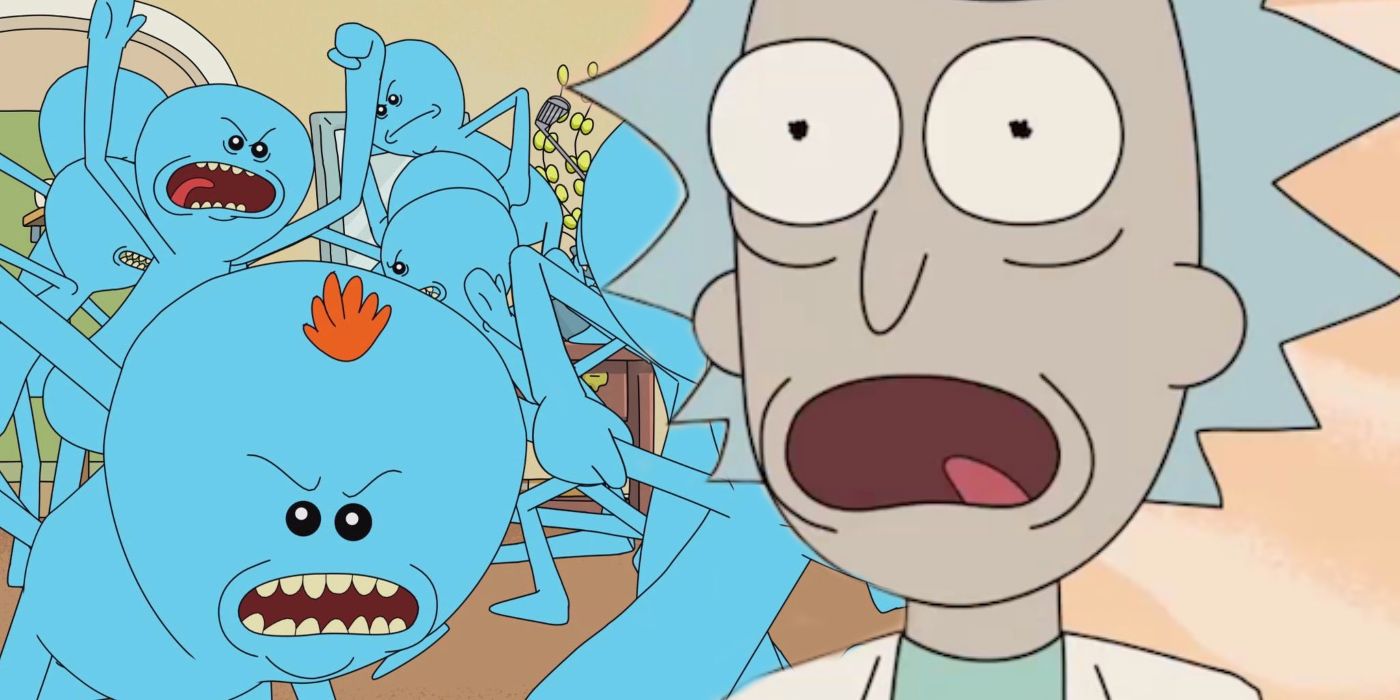 Rick and Morty's oldest Mr. Meeseeks is terrifying.