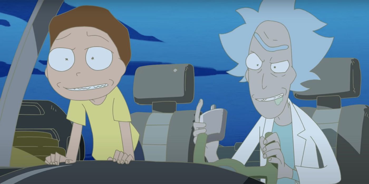 Rick and Morty Anime Header