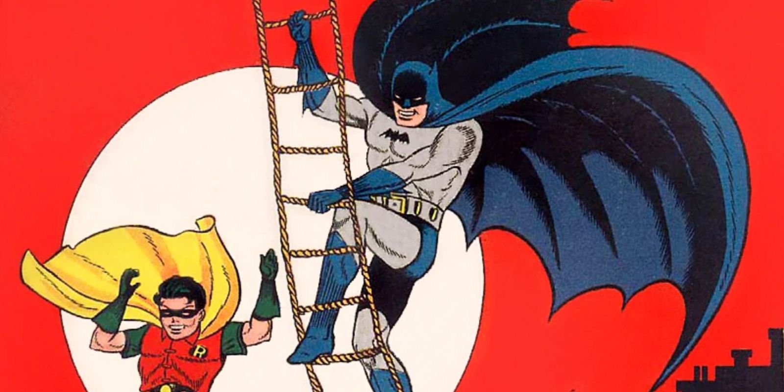 Robin and Batman on the cover of Batman Vol 1 Issue 4