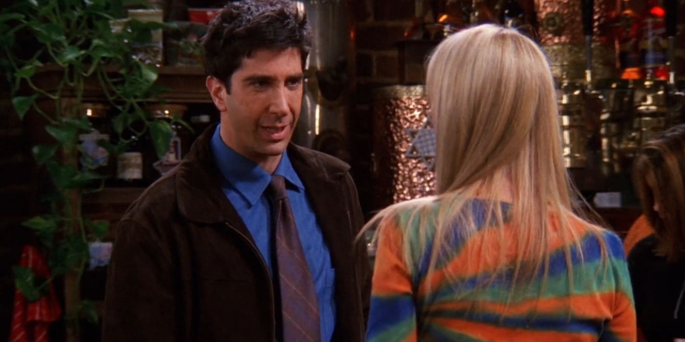 Ross Talking To Phoebe In Friends