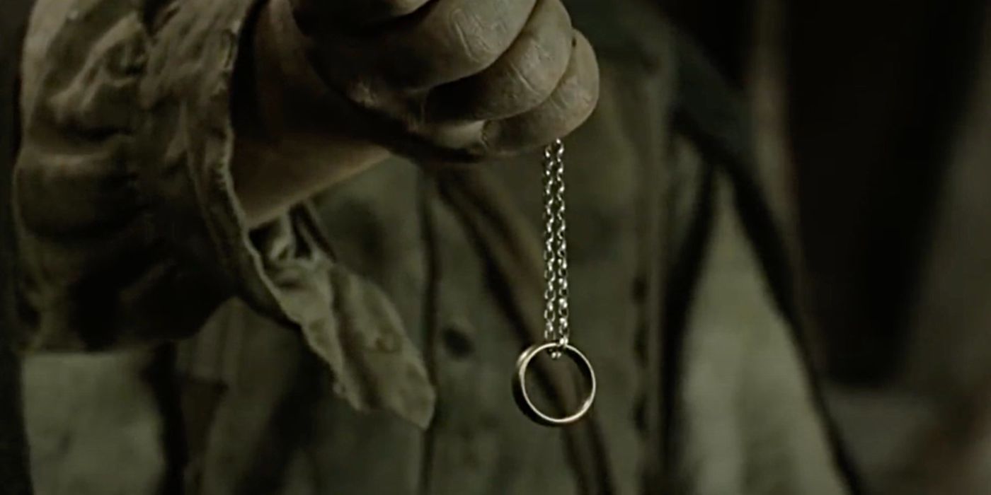 Sam offering the Ring back to Frodo