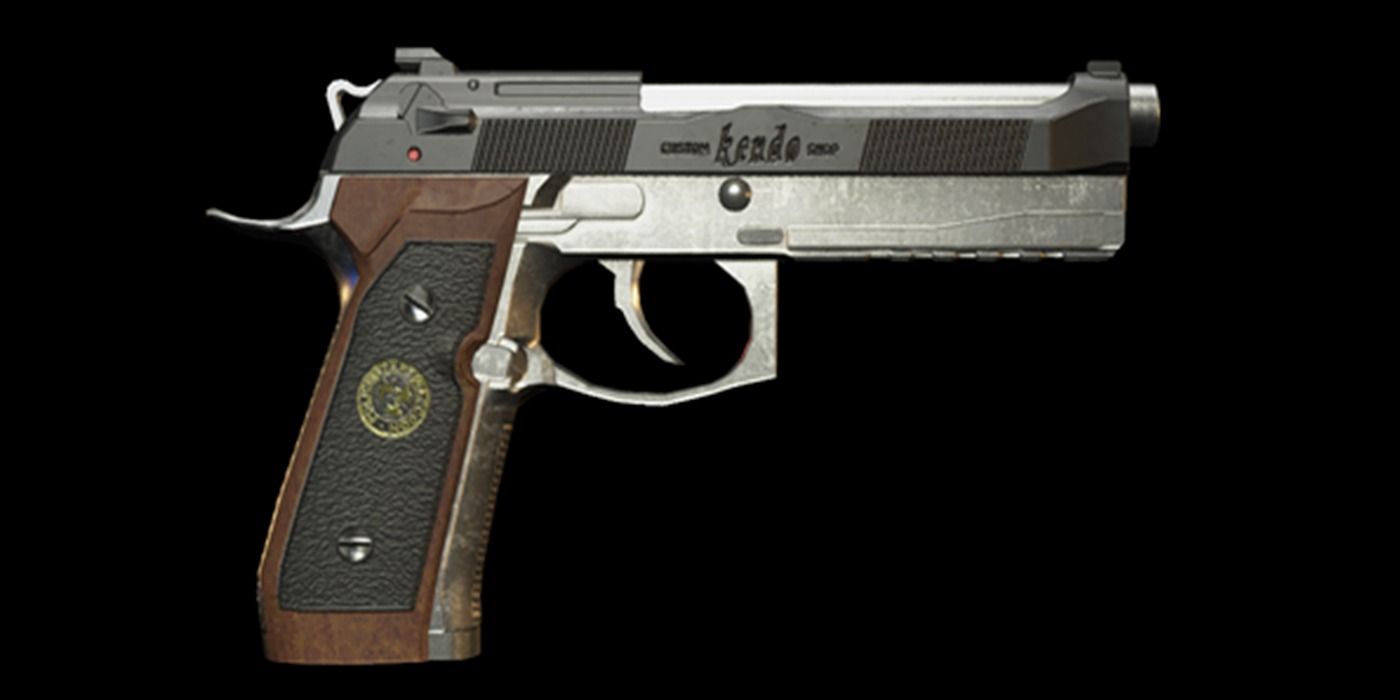 Samurai Edge AW Model 01 from Resident Evil Village.