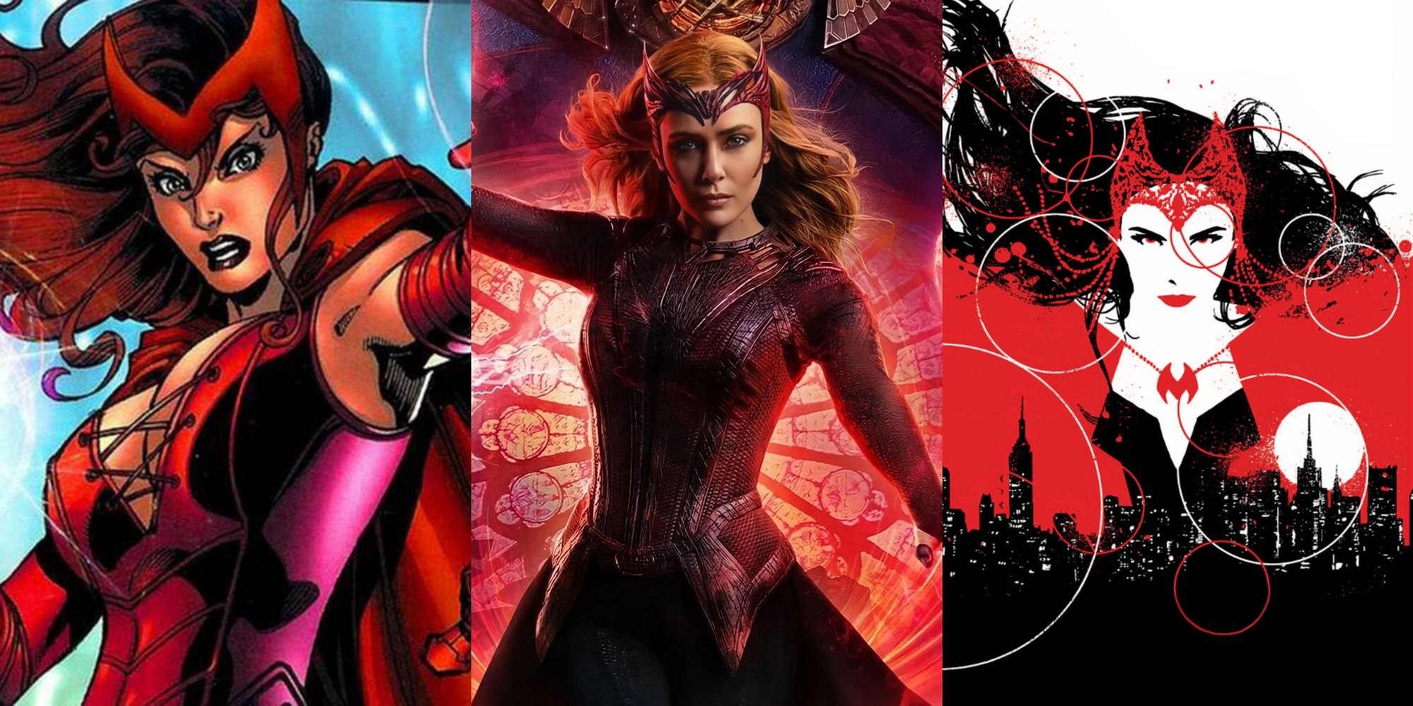 10 Best Scarlet Witch Costumes From Marvel Comics