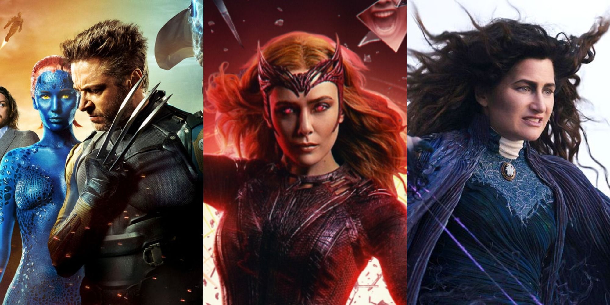 Scarlet Witch Updates on X: The Scarlet Witch throughout the MCU