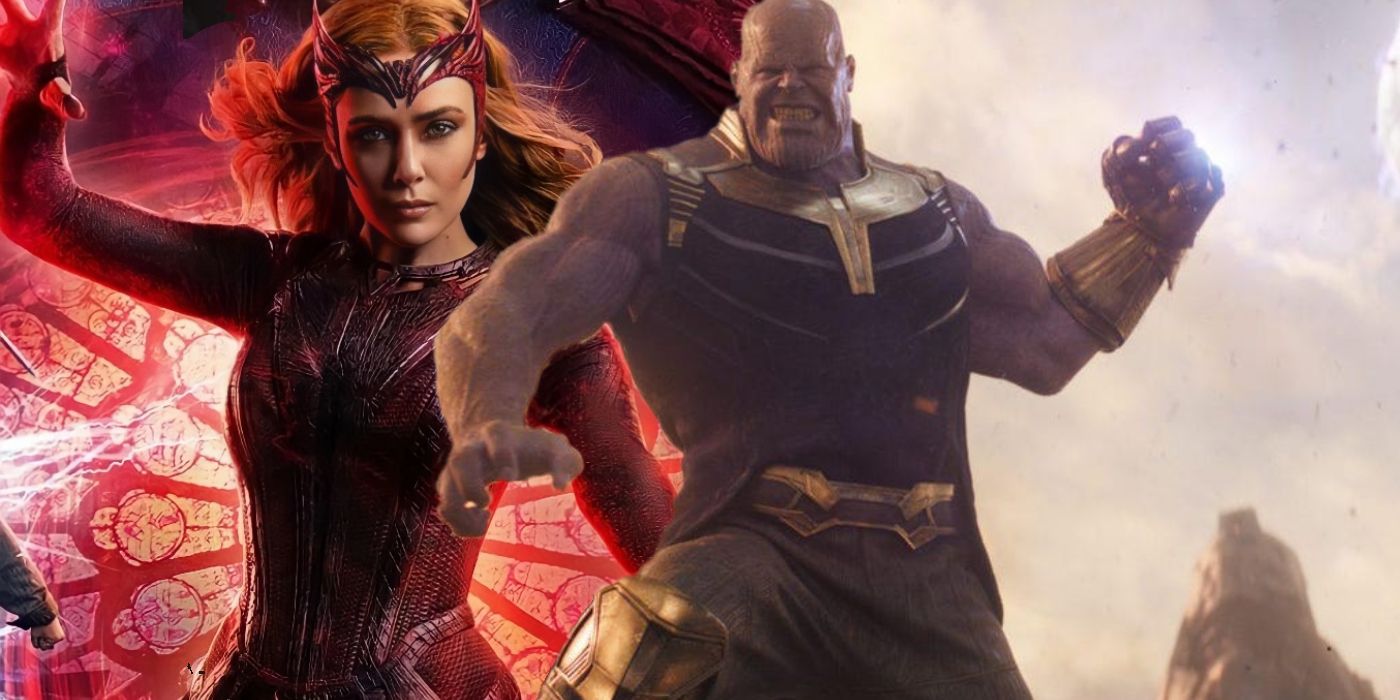 Scarlet Witch Thanos