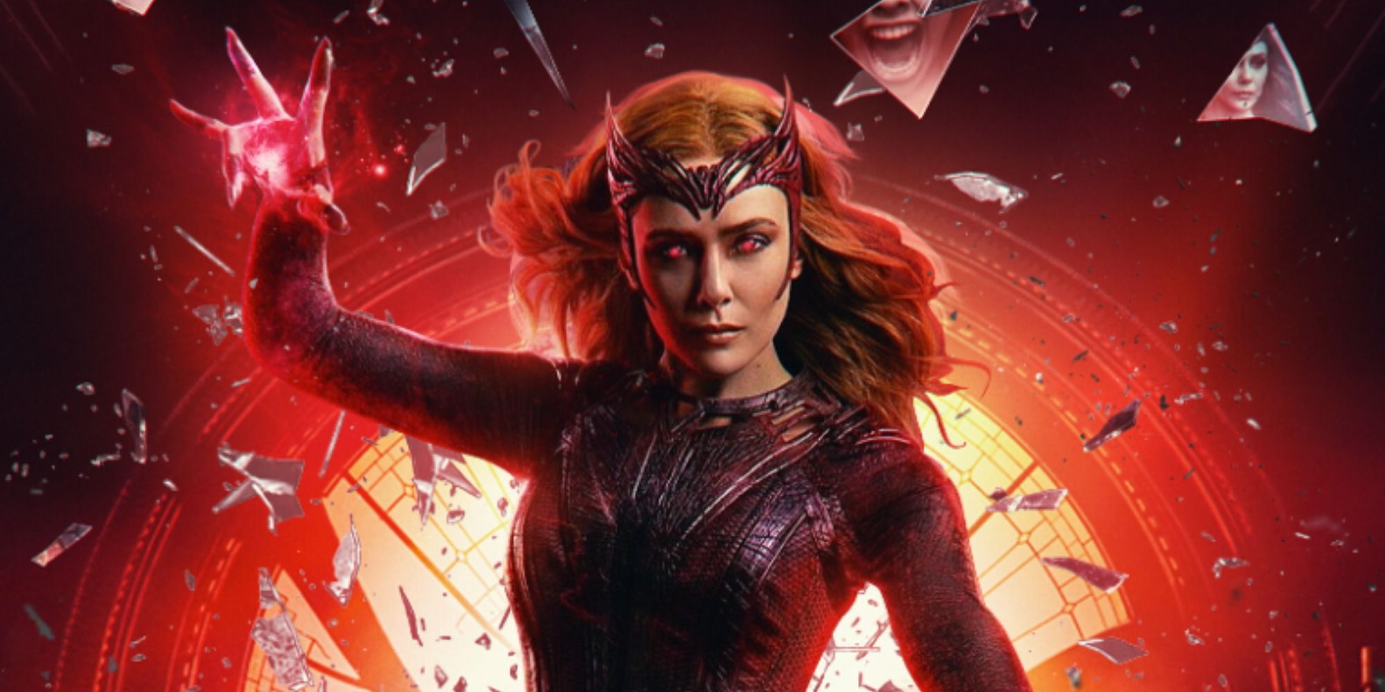 The Scarlet Witch uses her powers in Doctor Strange in the Multiverse of Madness.