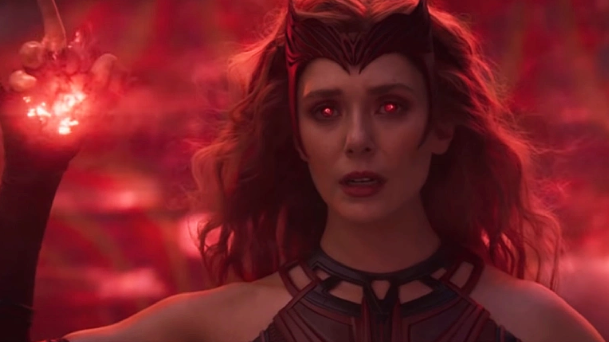 Wanda Maximoff becomes the Scarlet Witch in WandaVision