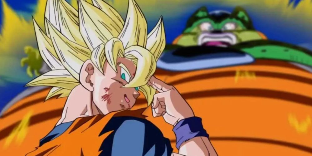 Goku moments before death.