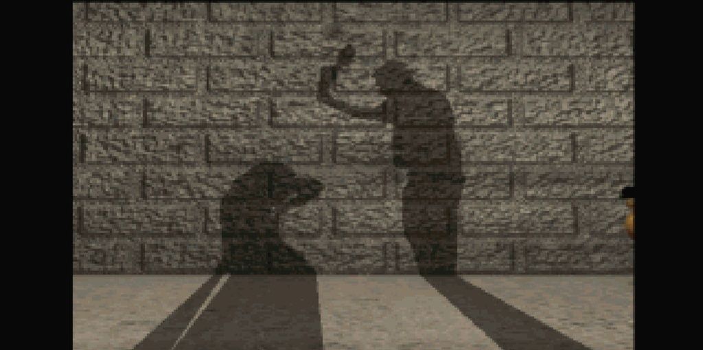 Screenshot of gameplay from Harvester 1996