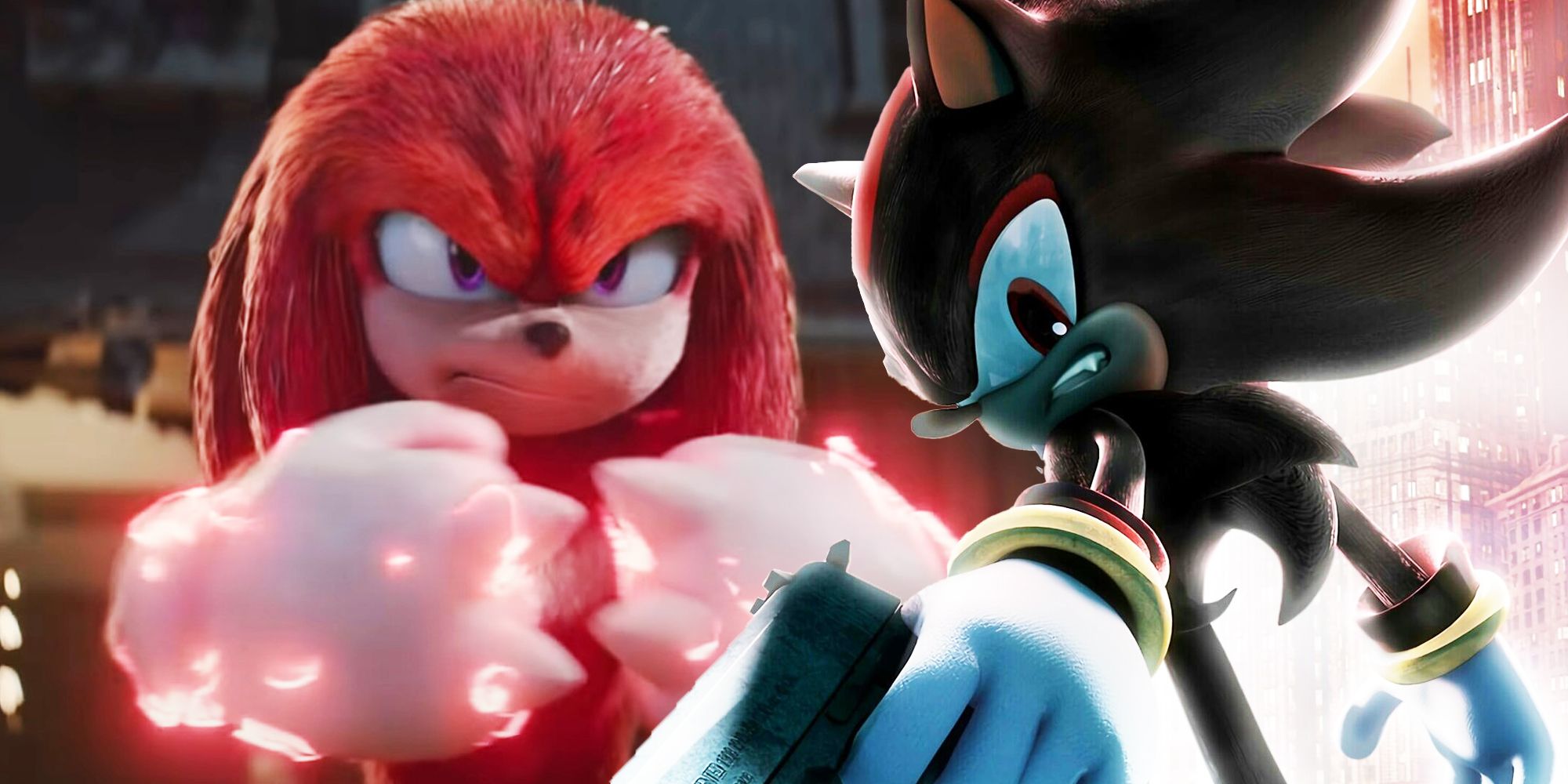 Shadow the Hedgehog and Knuckles.