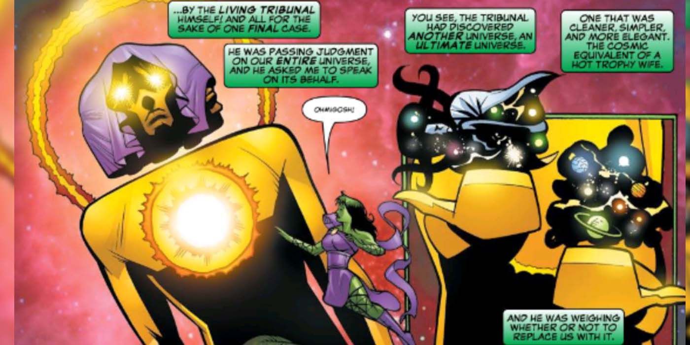 She-Hulk Living Tribunal Ultimate Universe