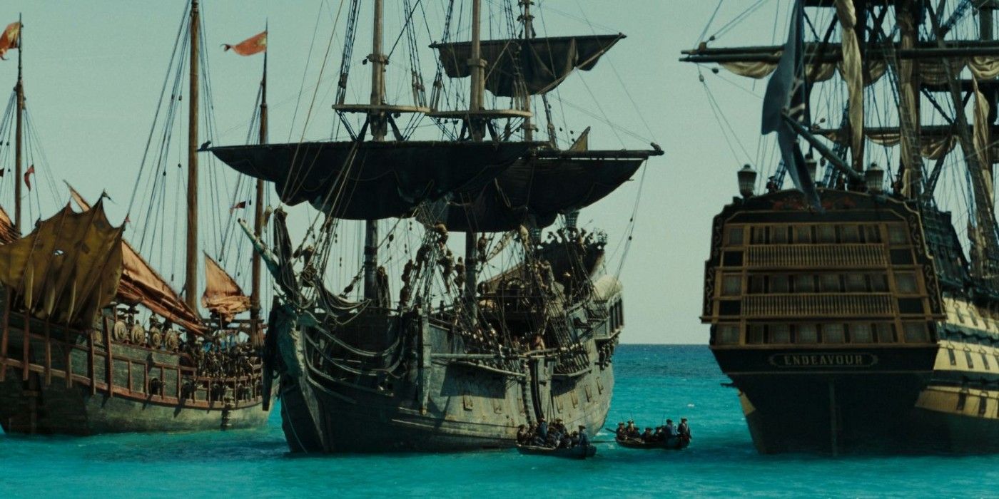 Ships in Pirates of the Caribbean