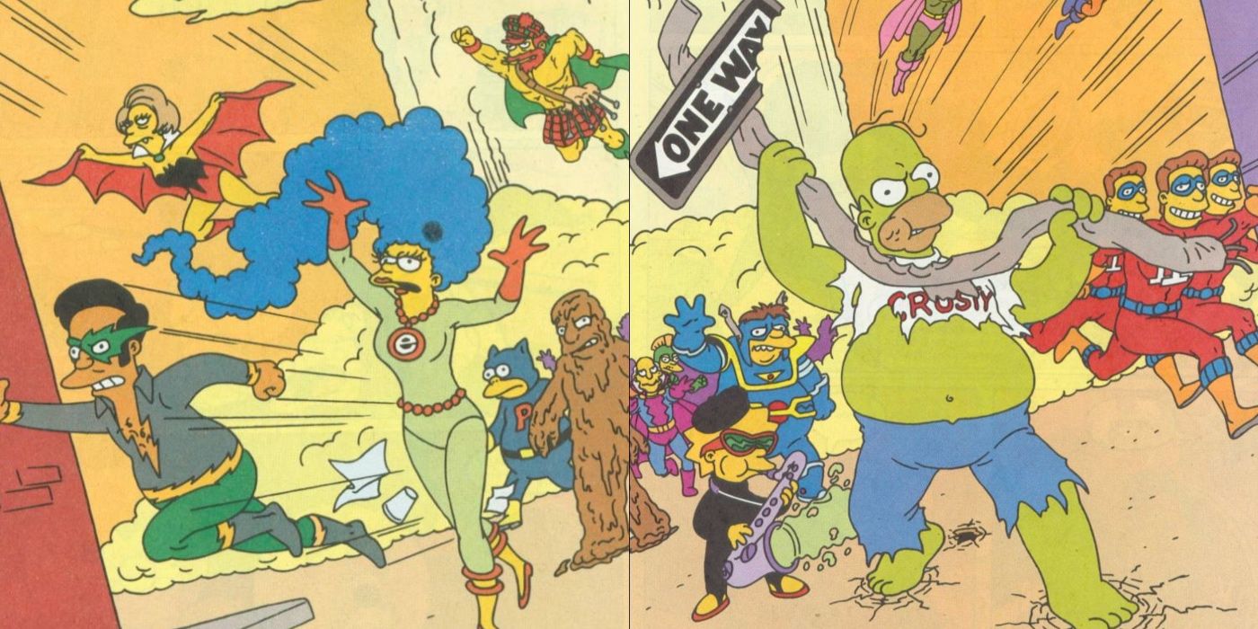 Simpsons Gave Your Favorite Characters the Perfect Deep-Cut Marvel Powers