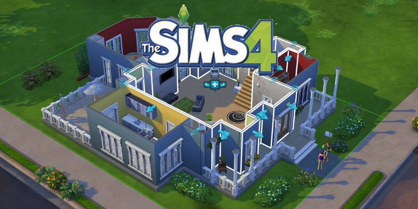 Sims Player Recreates All-Gray Build/Buy Menu House In-Game