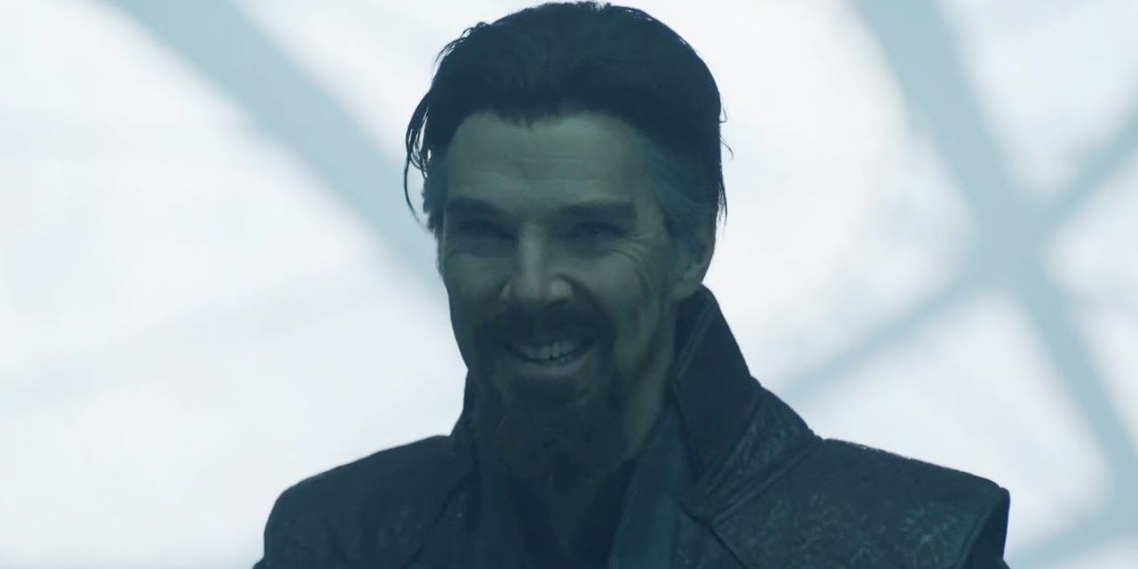 Sinister Strange laughing in Doctor Strange 2