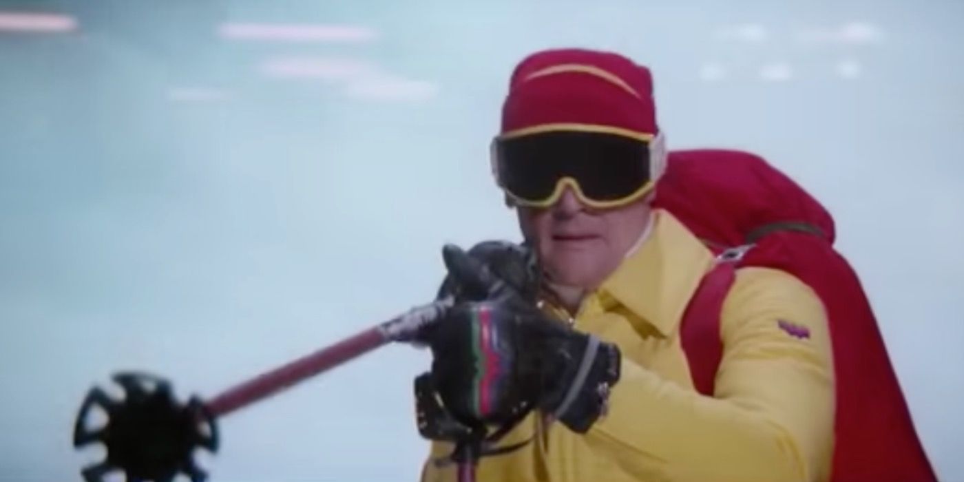 Ski Pole Gun Firing Roger Moore