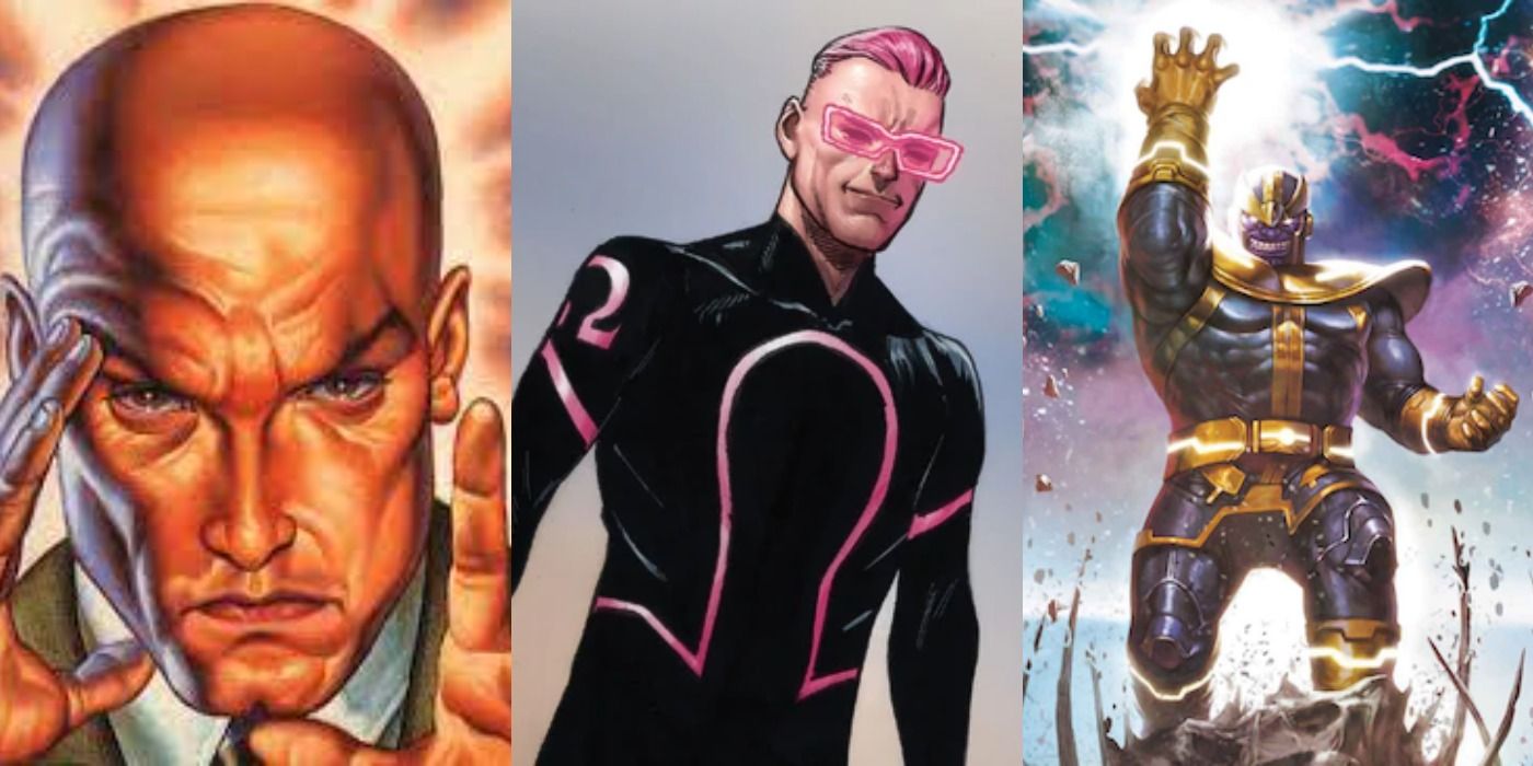 Collage of Marvel Telepaths