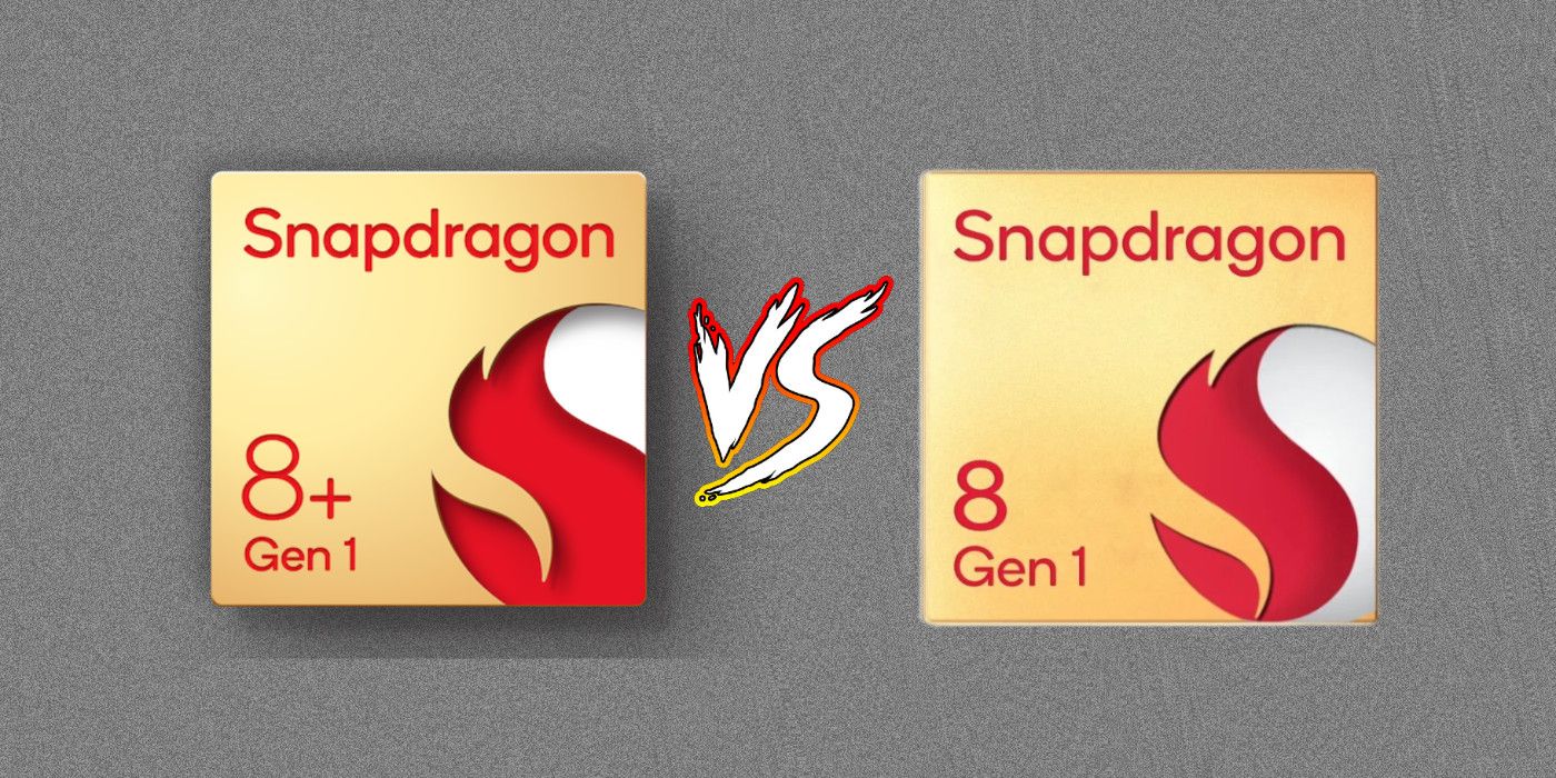Snapdragon 8+ Gen 1 vs Snapdragon 8 Gen 1 comparison