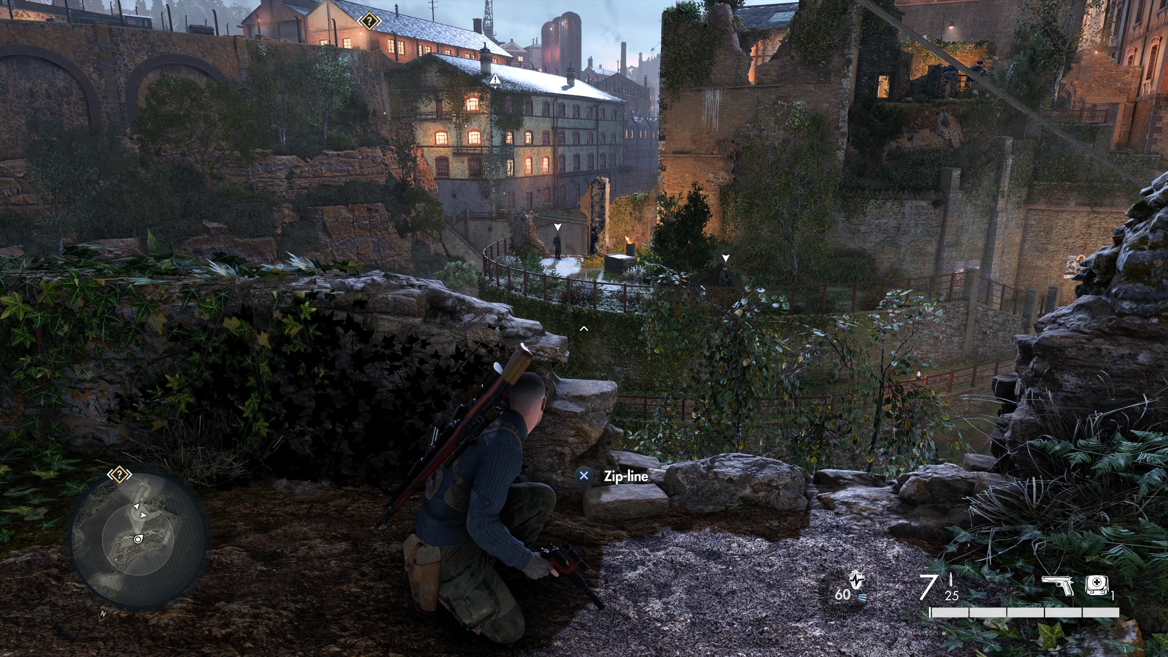 Sniper Elite 5 Zip Line