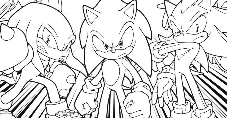 adult sonic the hedgehog coloring book coming this fall