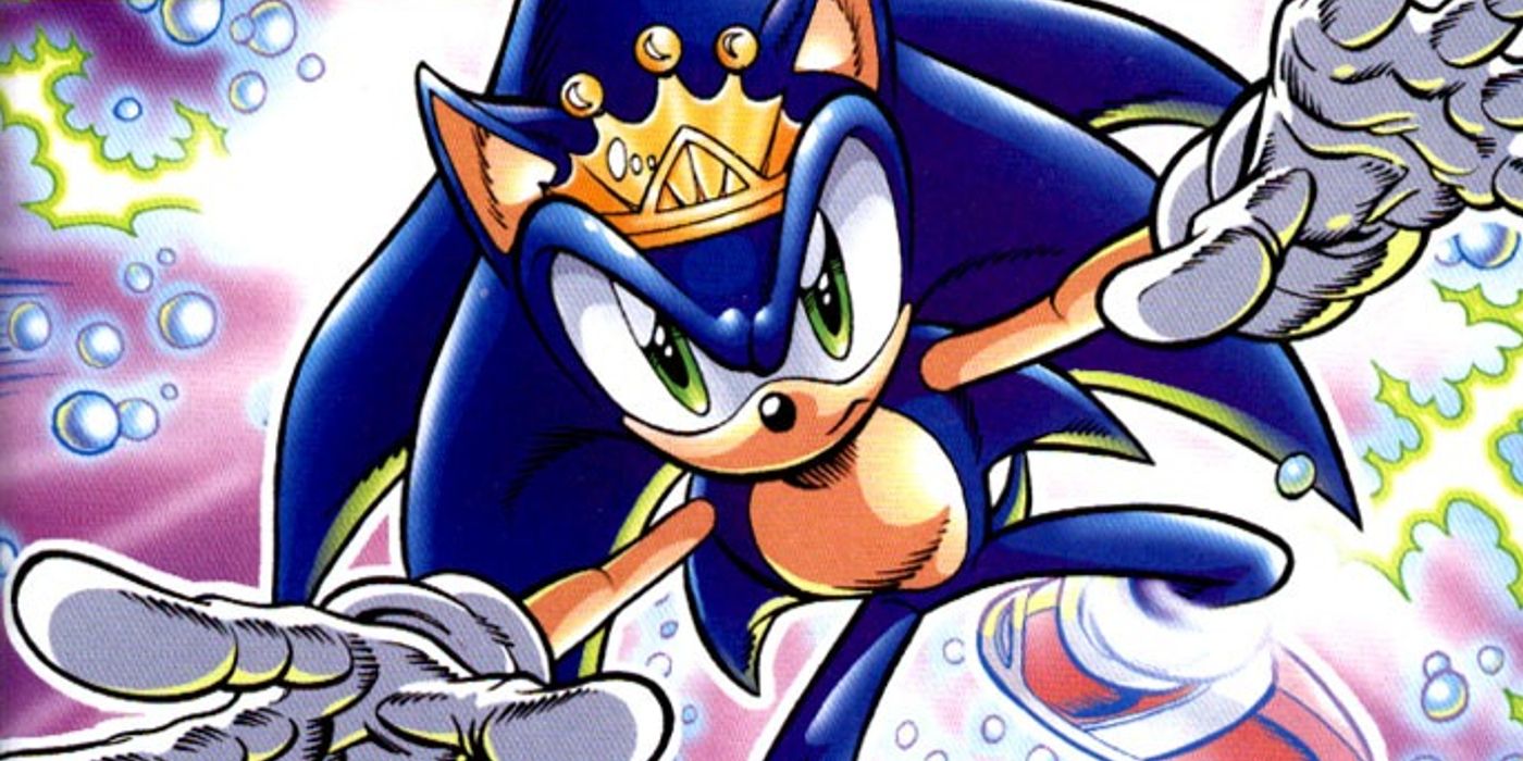 Sonic the Hedgehog is king in Mobius: 25 Years Later by Ken Penders.