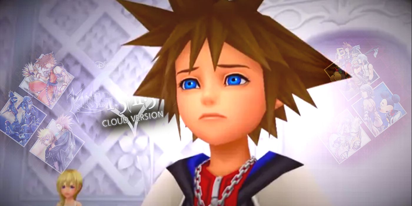 Sora Looking Sad Over Kingdom Hearts Series Nintendo Switch Cloud Version Ports