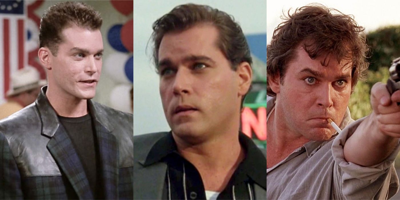 Split image of Ray Liotta in Something Wild, Goodfellas, and Cop Land
