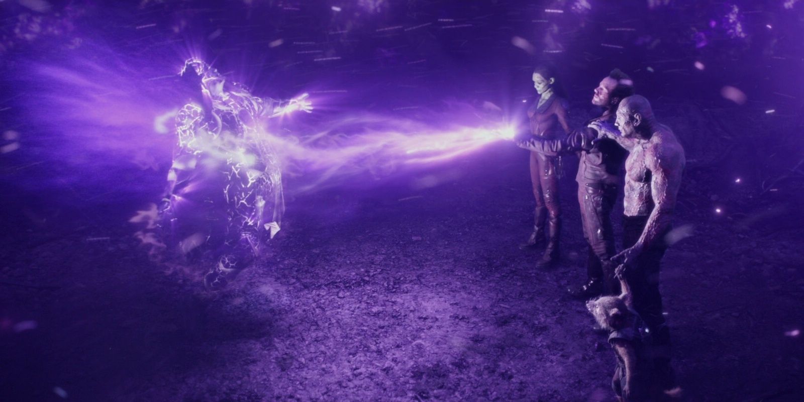 Star Lord vaporizes Ronan in Guardians of the Galaxy Cropped