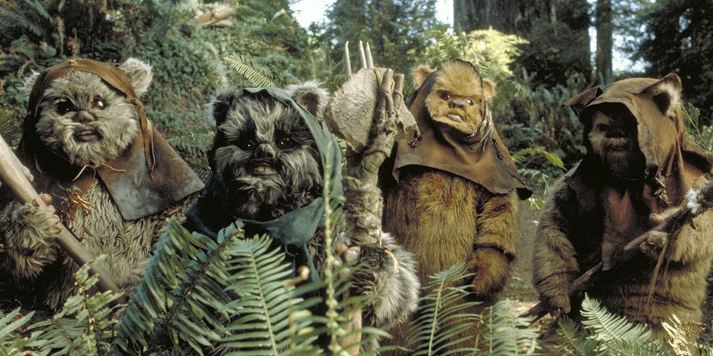 Star Wars O Retorno dos Jedi - Ewoks - Batalha de Endor