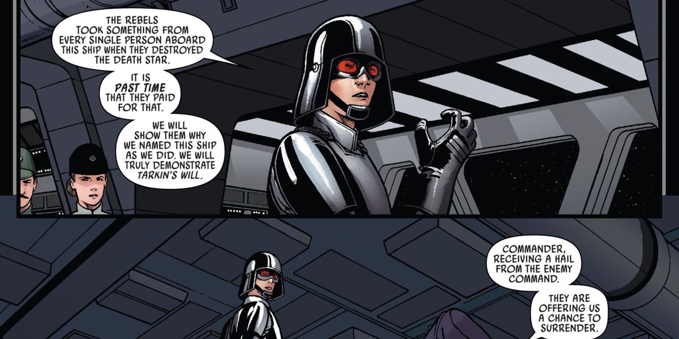 Star Wars' Tarkin is more dangerous than Darth Vader.
