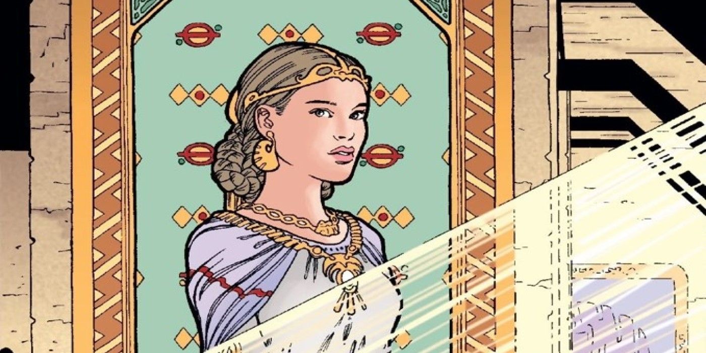 Star Wars The Last Command Padmé Painting