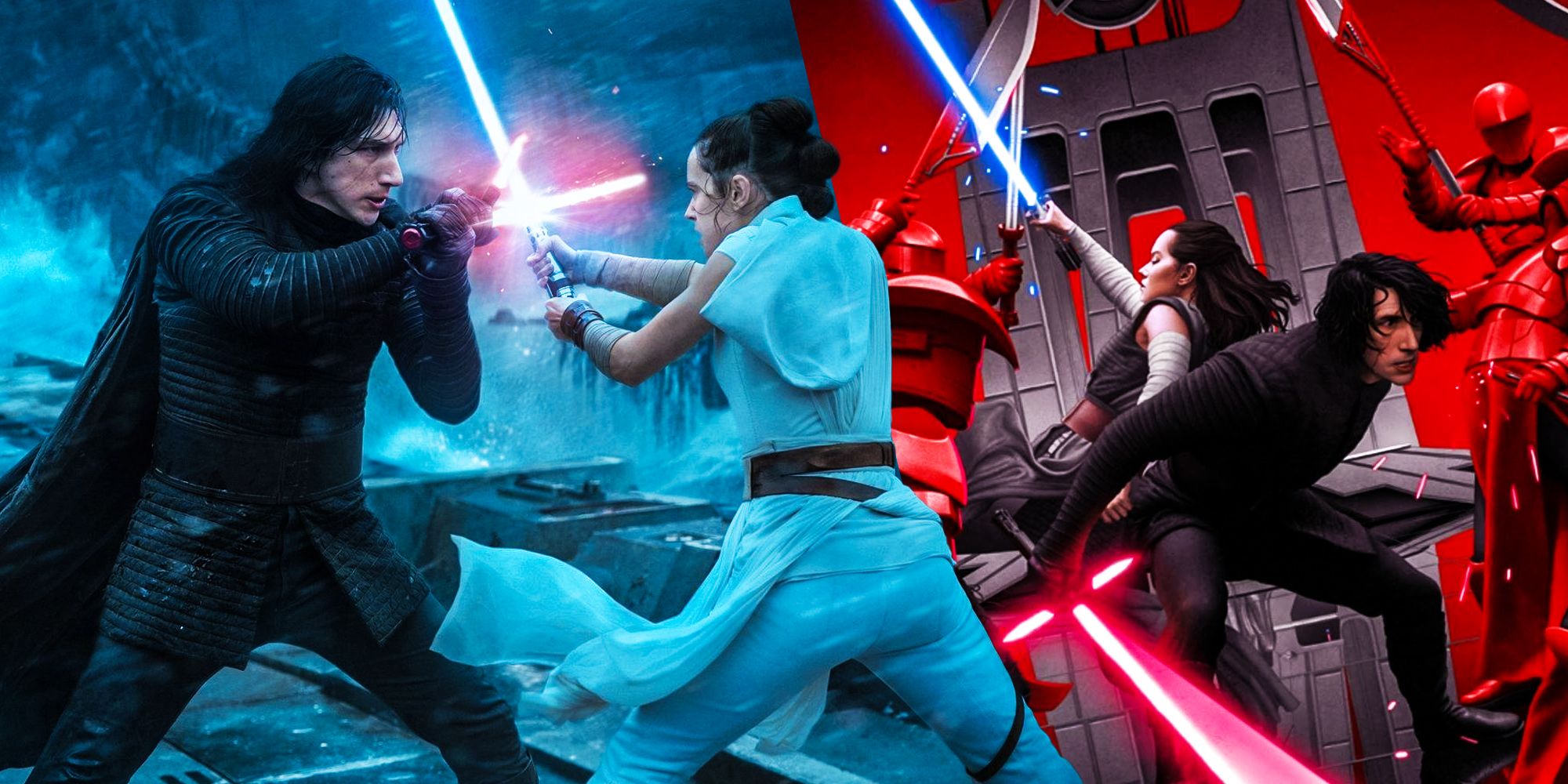 Star wars sequels duels blend original prequel trilogies