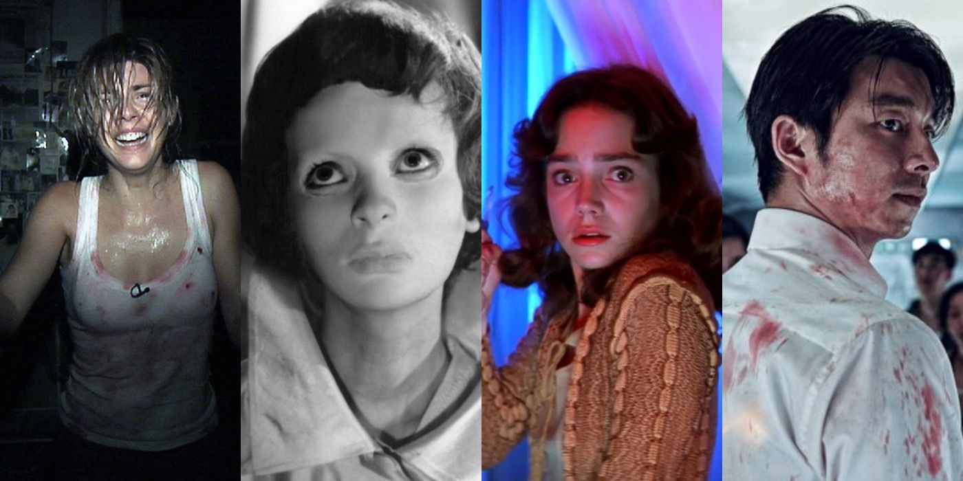 Stills from various foreign language horror films
