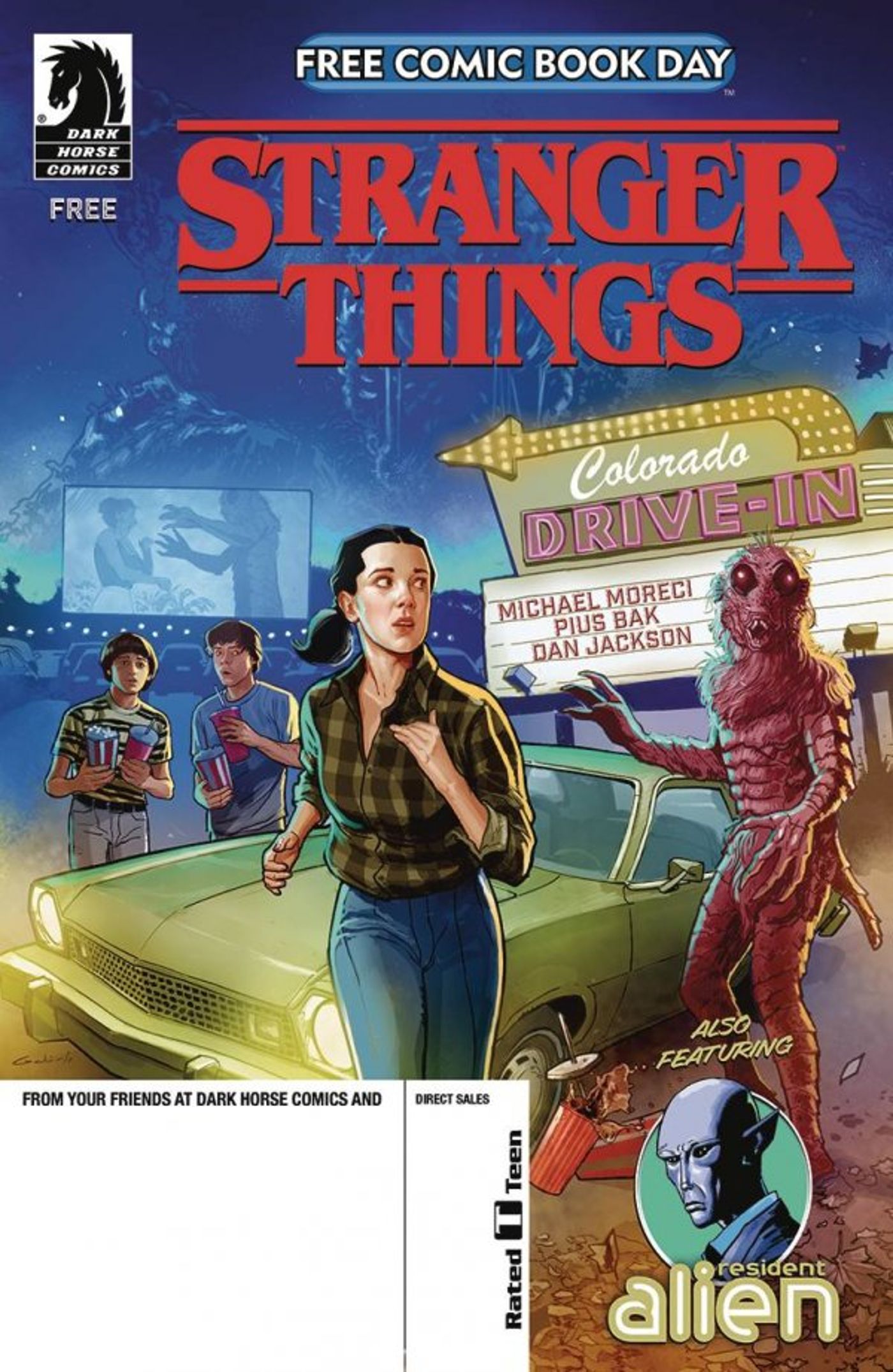 Stranger Things FCBD Cover