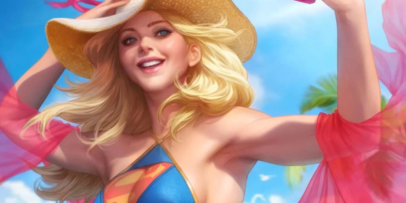 Supergirl Swimsuit DC Comics Cover