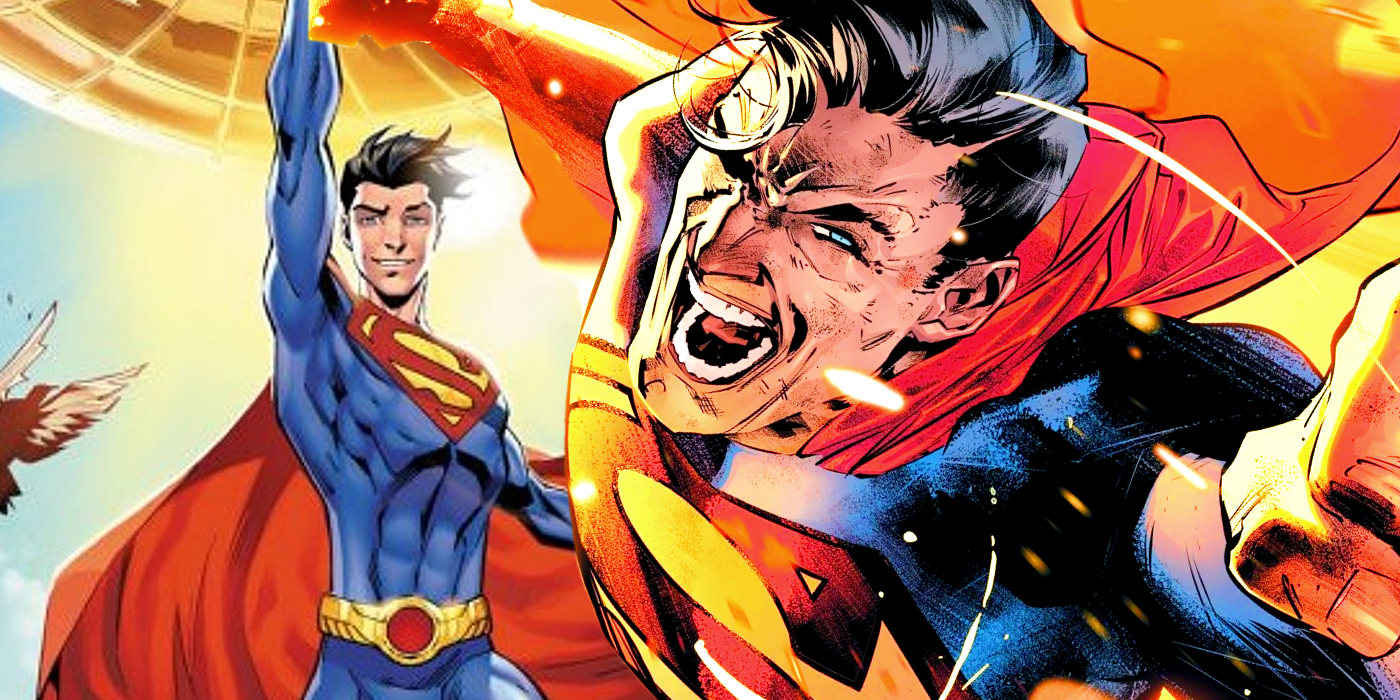 Superman Clark and Jon