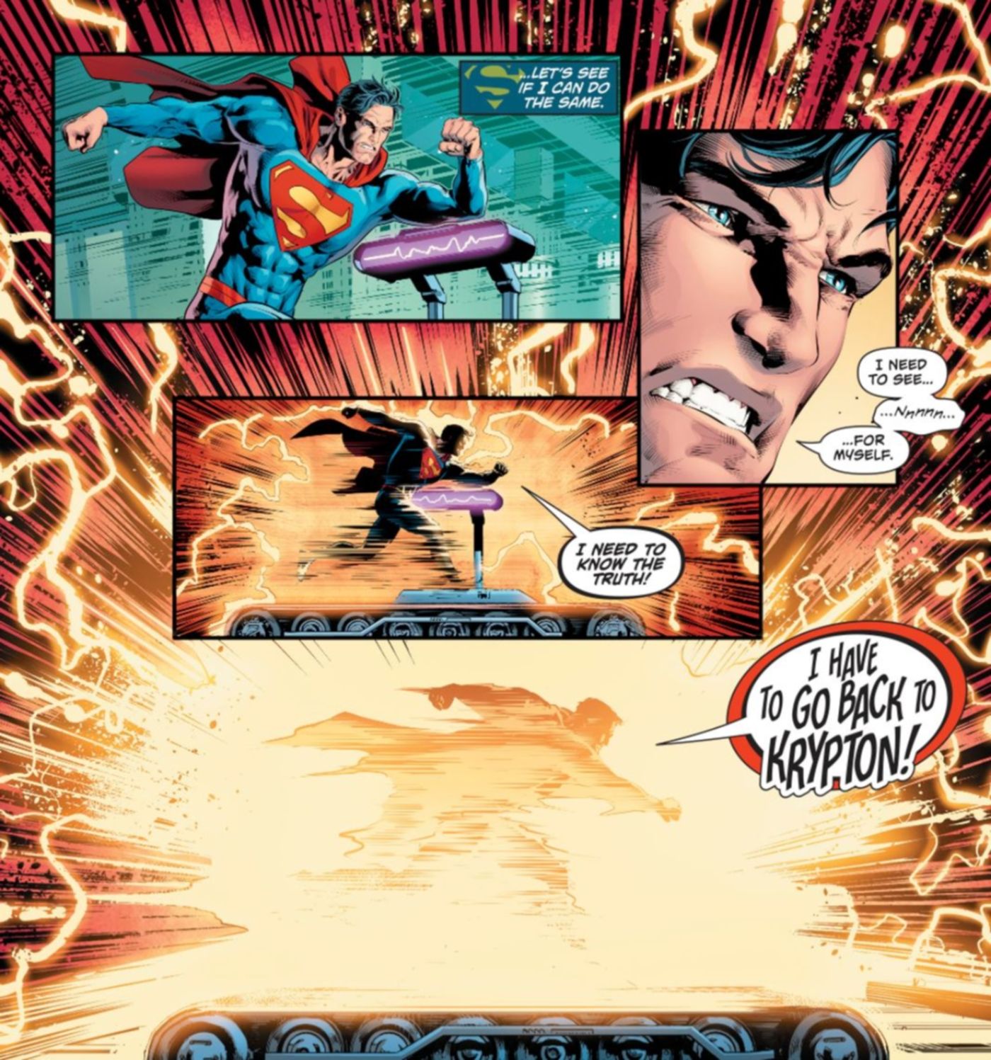 Superman Flash Cosmic Treadmill DC Comics 2
