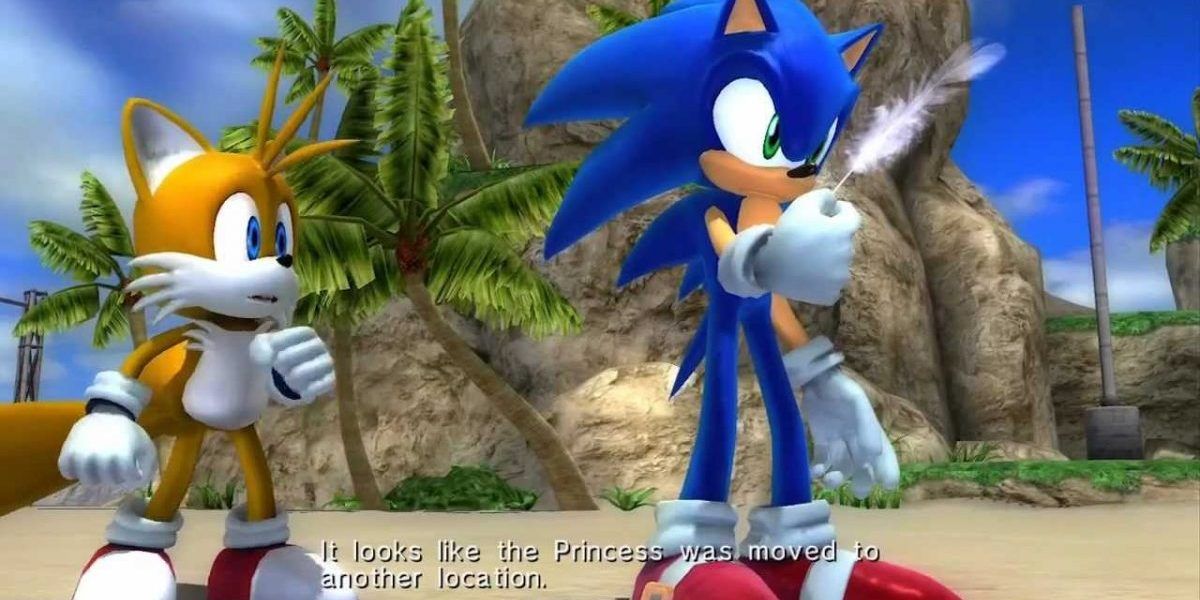 Tails Speaking with Sonic at a Beach e1652204857494