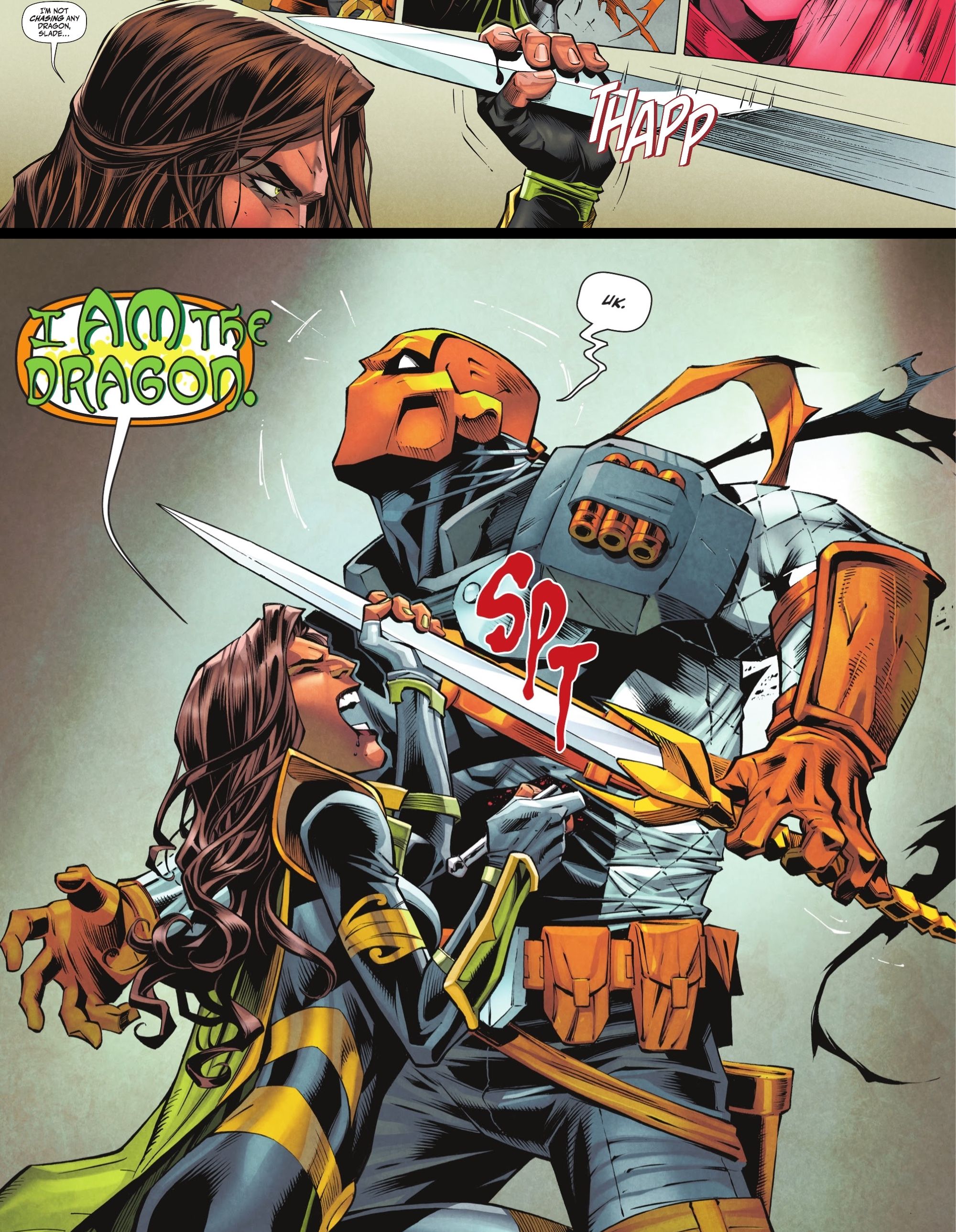 Talia al Ghul Kills Deathstroke In Shadow War