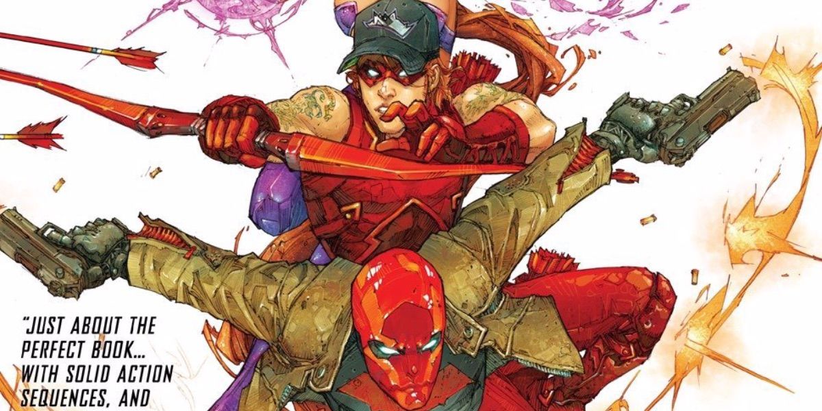 Red Hood and Arsenal team up in The Outlaws