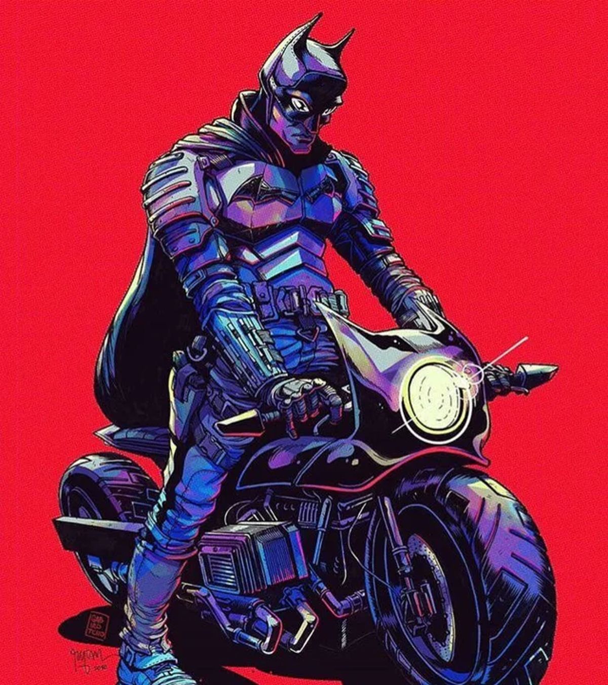 The Batman Reddit fan art by Ryan Smallman