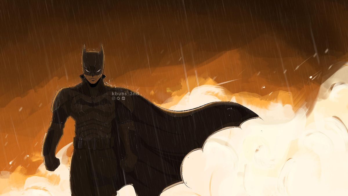 arte de fan de batman