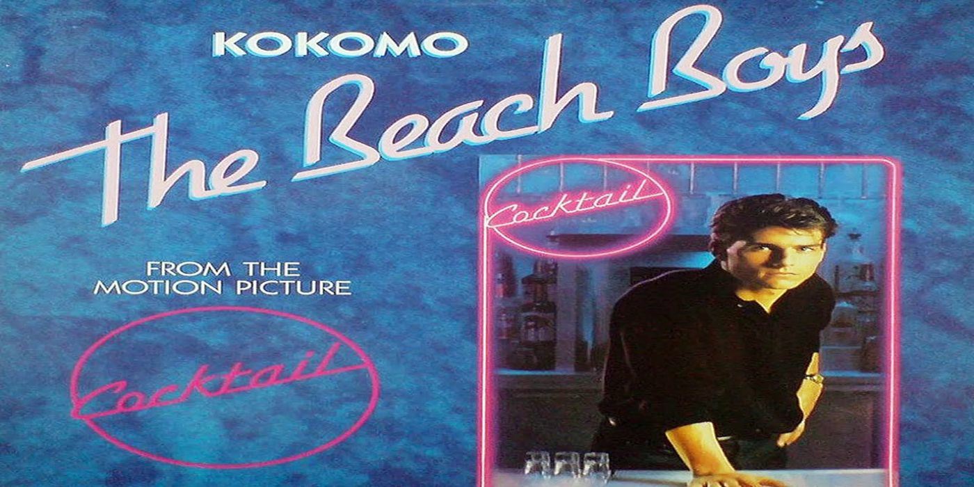Tom Cruise in Cocktail on the cover of a Beach Boys single.