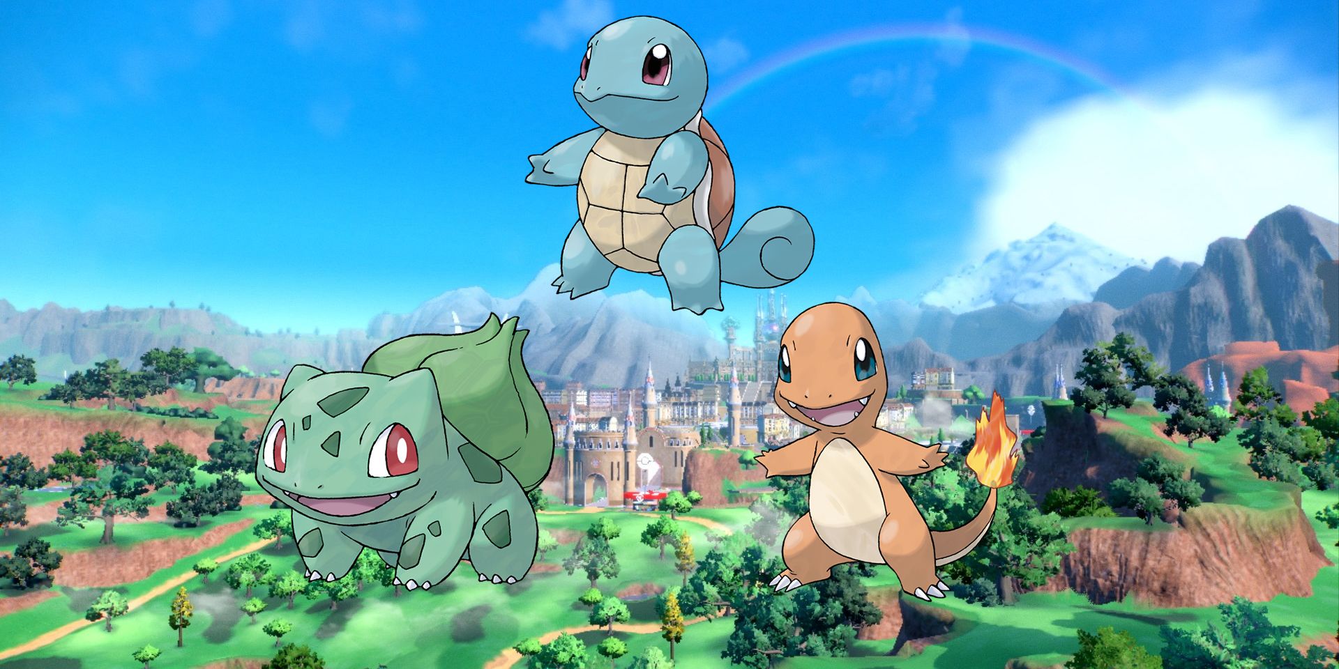 The Best Starter Type Triangles Pokemon Has Never Used Squirtle Bulbasaur and Charmander