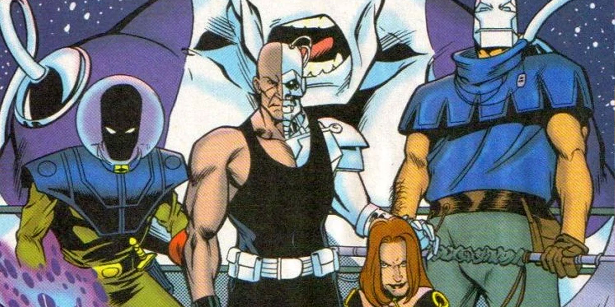 Os Cinco Fatais aparecem nos quadrinhos da DC.
