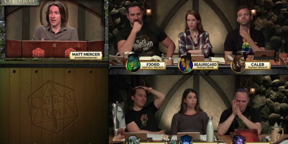 A screenshot from The Hour of Honor _ Critical Role